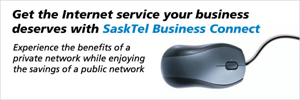Get the Internet service your business deserves with SaskTel Business Connect