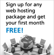 Sign up for SaskTel Web Hosting and get your first month free!