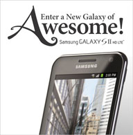 Enter a New Galaxy of Awesome!  Samsung Galaxy S II HD LTE
