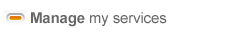 Manage my services