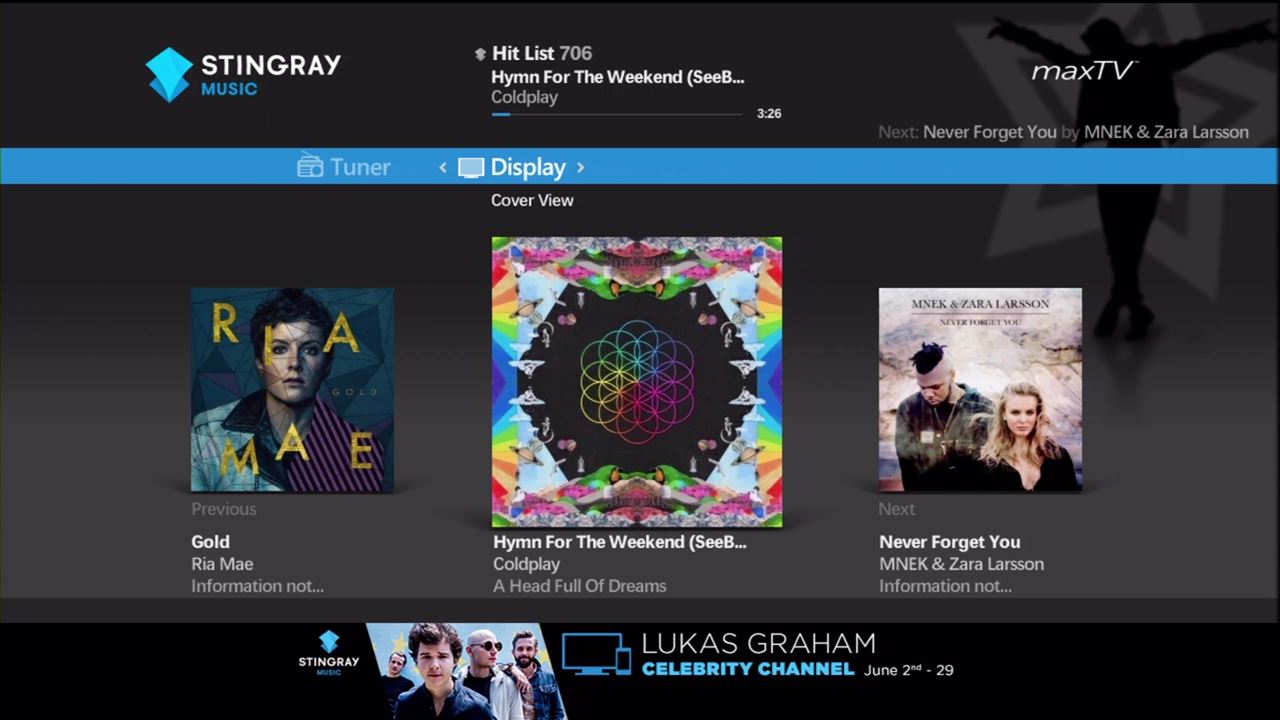 Using the Stingray Music app on maxTV Support SaskTel