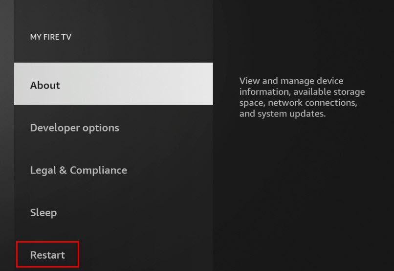 What to Do After Restarting Your Fire TV