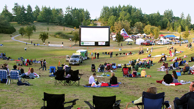 Watch a free outdoor movie in SK this summer