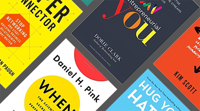 covers of books, arranged in a pattern