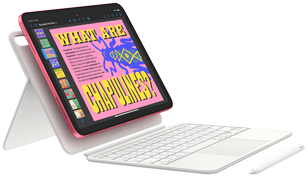Showcasing iPad, Magic Keyboard Folio and Apple Pencil