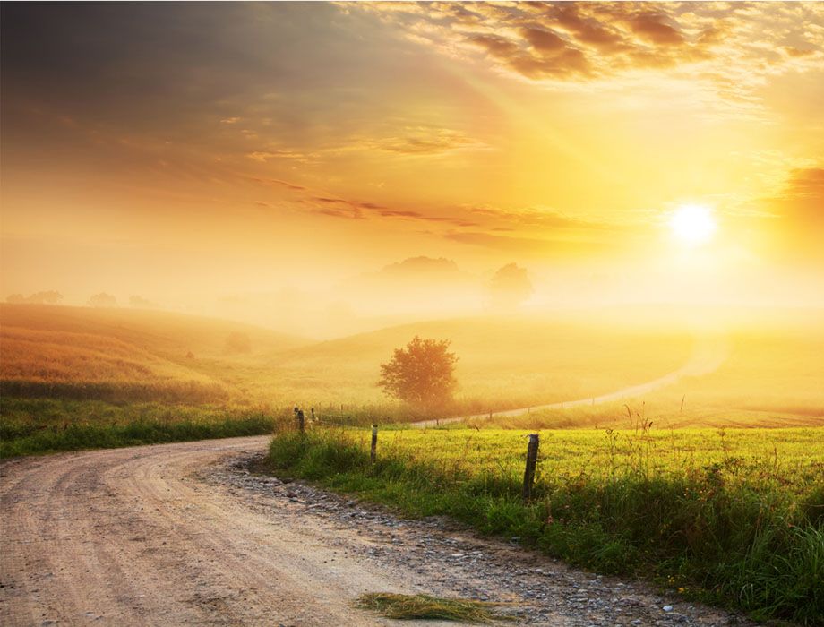 a rural road