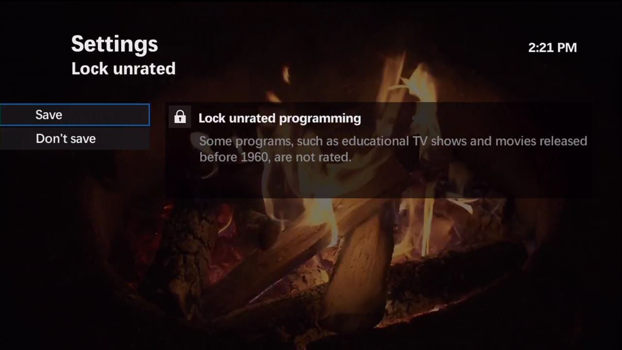 Locking programming by channel or rating on maxTV Support SaskTel