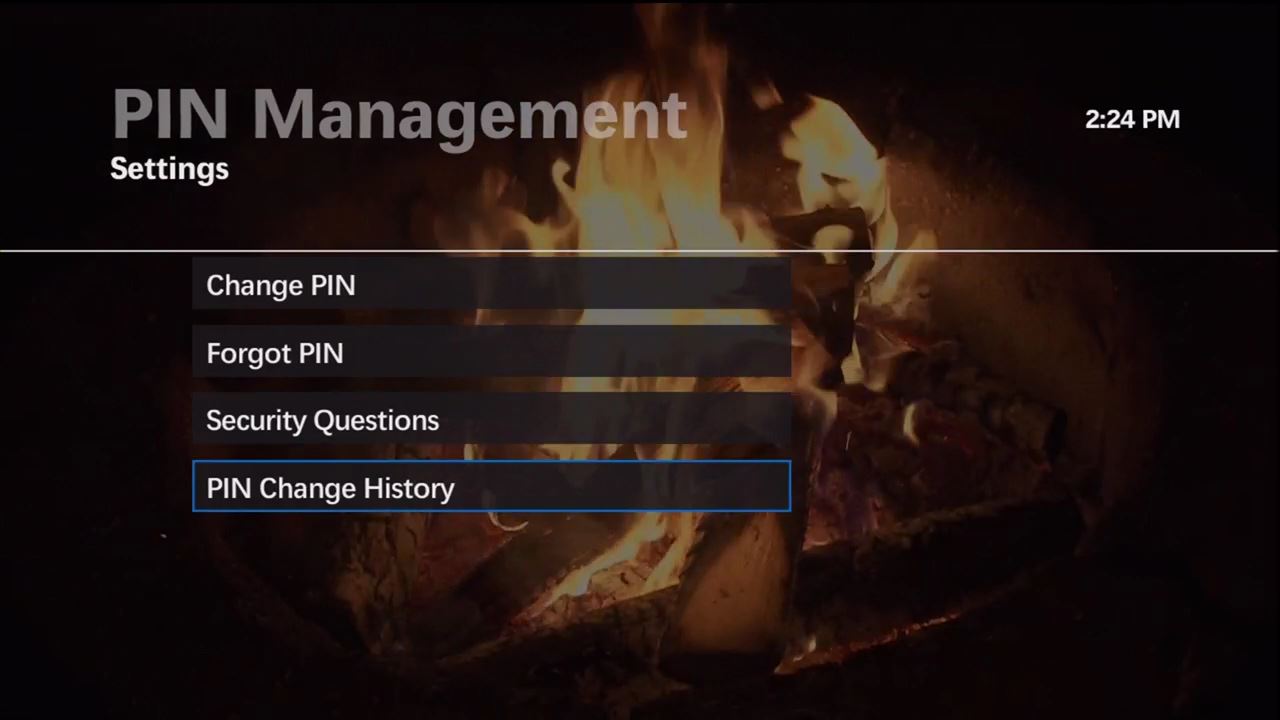 Checking your maxTV PIN Change History Support SaskTel