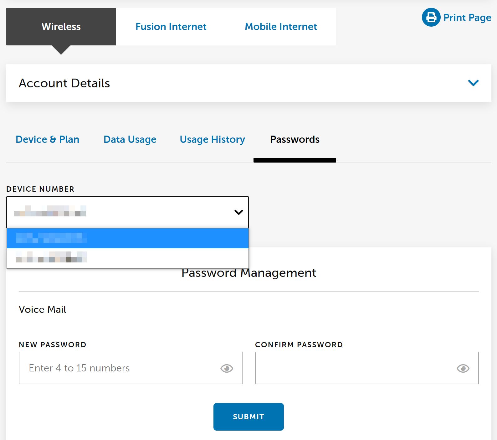Changing or resetting your voice mail PIN (password) Support SaskTel