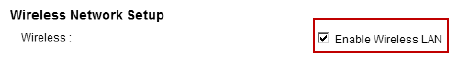 Network name field