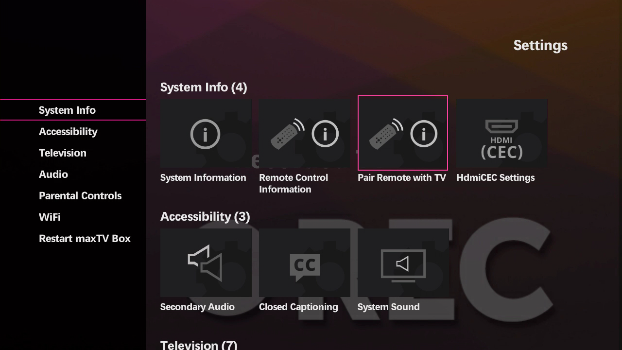 Programming Your Remote Control