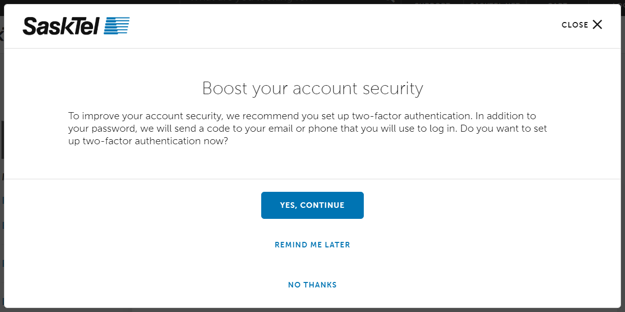 Business Setting up and changing twofactor authentication in