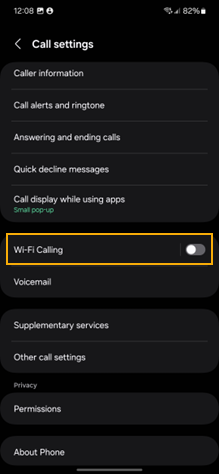 Samsung galaxy watch wifi calling outlet