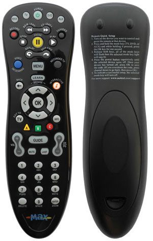 max d remote control