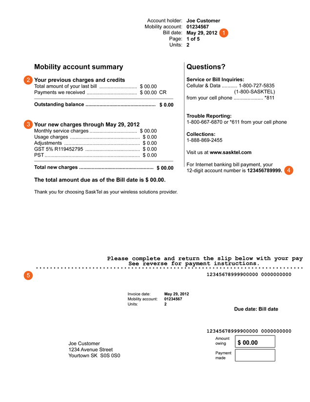 pay mobility bill