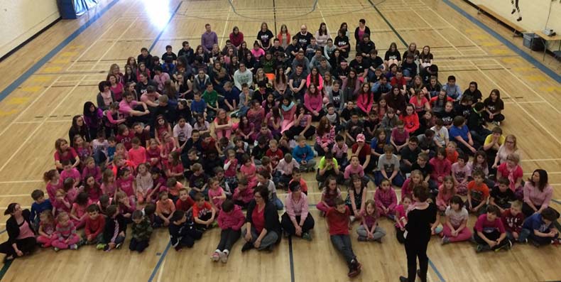 Churchbridge Public School celebrates International Pink Day