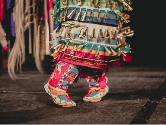 Indigenous dancer