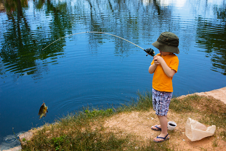 A fishing angle