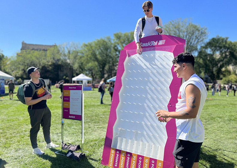 SaskTel Sponsors Welcome Week