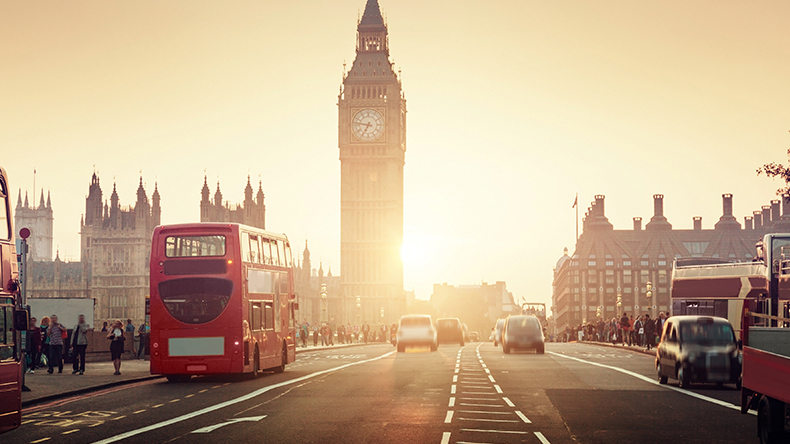 London - red double-decker buses in front of Big Ben London - red double-decker buses in front of Big Ben